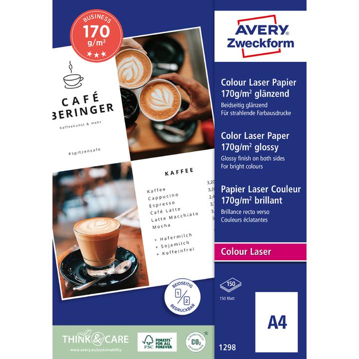 Produktbild Avery Superior Colour Laser Papier (170 g/m², A4, 200 x)