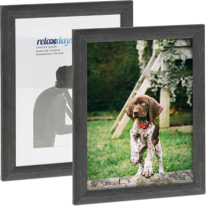 Productafbeelding Relaxdays 2x fotolijst (20 x 15 cm)