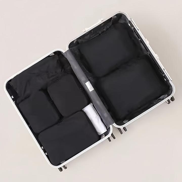 Produktbild Only-Bags.Store 6pcs Kompression Packen Würfel Set - Travel Storage Bag Organizer für Gepäck - Polyester Material