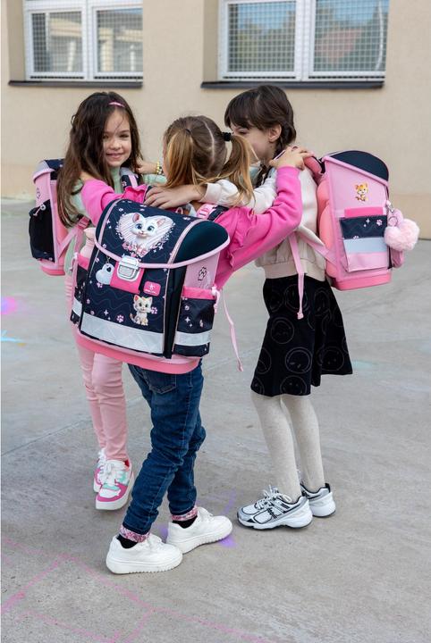 Produktbild Belmil CLASSY Schulrucksack-Set Cute Kitten (19 l)