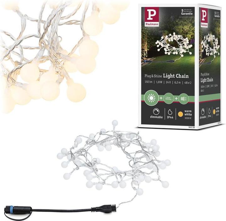 Produktbild Paulmann Plug & Shine (96 lm, IP44)