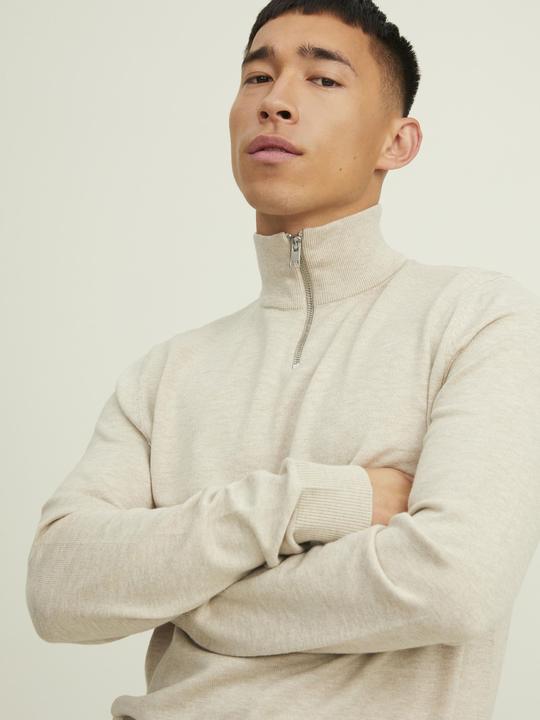 Actual product image Jack & Jones Half Zipper Knit Sweater (XL)