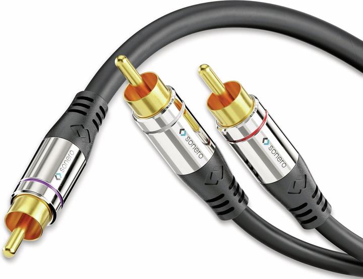 Sonero Cavo a Y per subwoofer (5 m, Cinch)