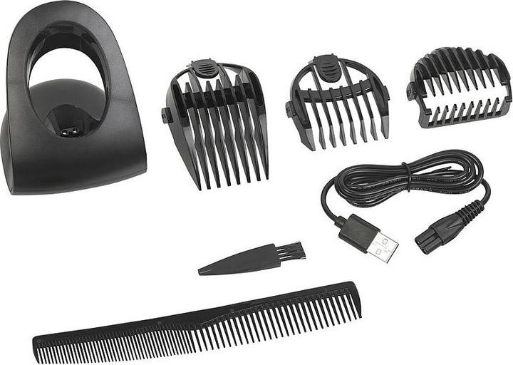 Produktbild Sichler Men's Care Akku-Haar- & Bartschneider mit LCD-Display, 1 bis 30mm, 60-Min.-Akku