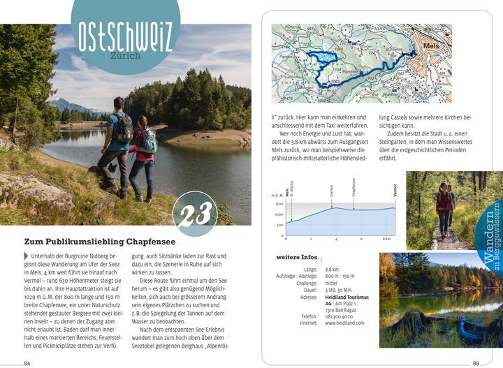 Produktbild Freizeitführer Erlebnis Schweiz Wandern zu Berggewässern (Deutsch, Hallwag Kümmerly+Frey AG, 2024)