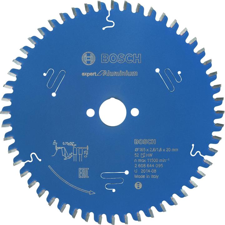 Bosch Professional Zubehör Circular saw blade Expert for Alum
