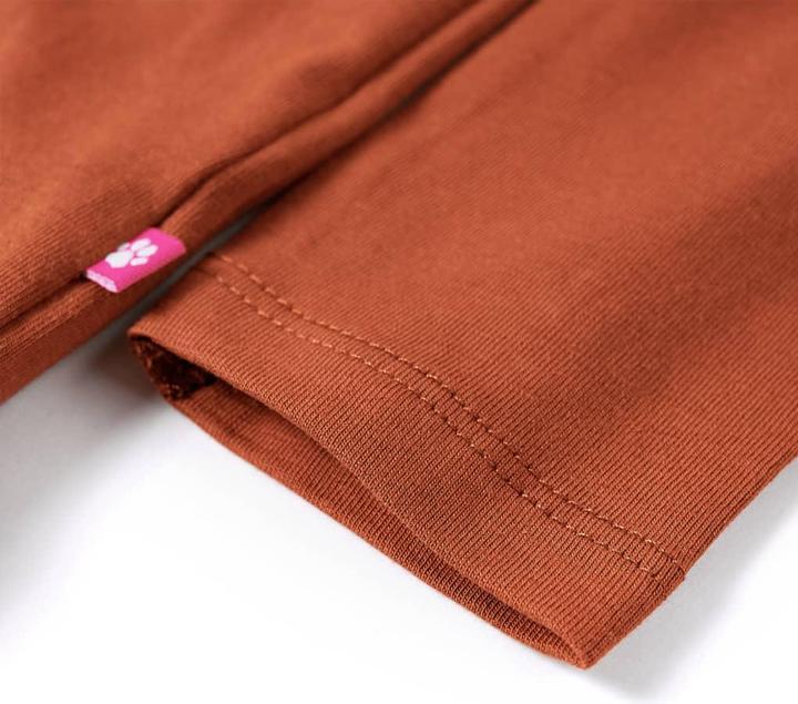 Immagine prodotto VidaXL Camicia da bambino a maniche lunghe Cognac 116,Materiale: 95 % cotone. 5 (116)
