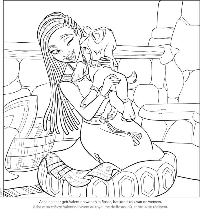 Produktbild Disney Color Fun Wish Malbuch