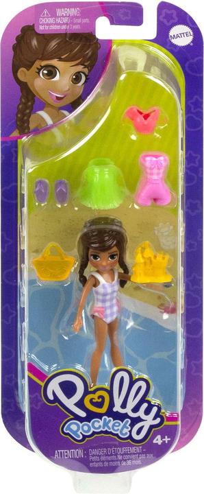 Produktbild Mattel Polly Pocket Beach Fashion Mini Pack for 4+ Years HKV86