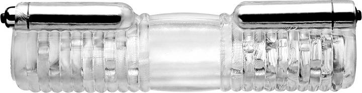 Actual product image Tom of Finland Head To Head Vibrating Sleeve