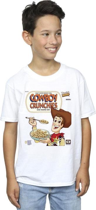 Actual product image Disney Boys Toy Story Woody Cowboy Crunchies T-Shirt (104)