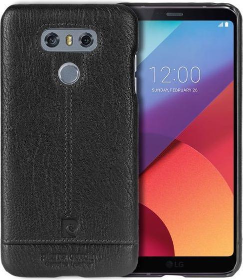 Produktbild Pierre Cardin Plastik Hülle mit Echtlederüberzug (LG G6)
