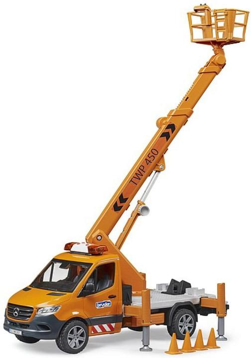 Produktbild Bruder MB Sprinter Arbeitsbühne mit Light + Sound Modul