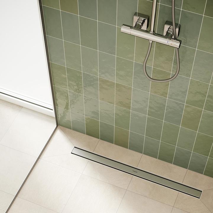 Actual product image hansgrohe HG RainDrain Compact complete shower channel set 1200mm (1200 mm)