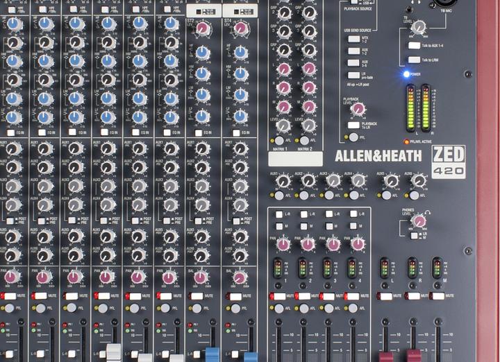 Actual product image Allen & Heath Zed-420 (Studio- and Livemixer)