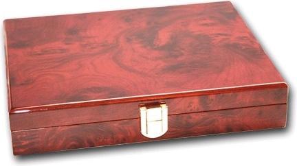 Actual product image Safe Lacquered wood coin box Premium5€ in capsules