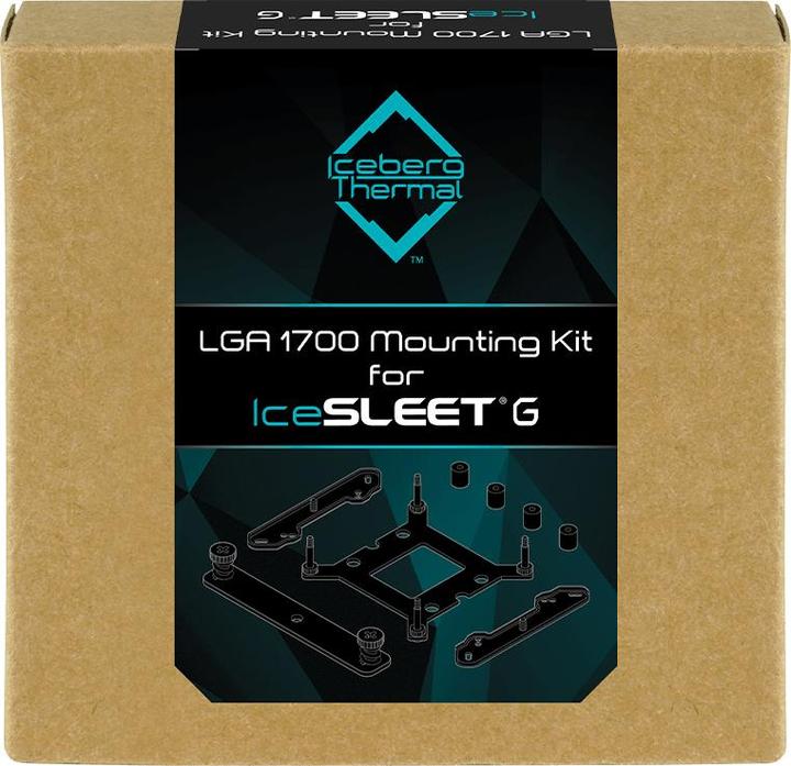 Actual product image Iceberg Thermal LGA 1700 Kit IceSLEET G Series