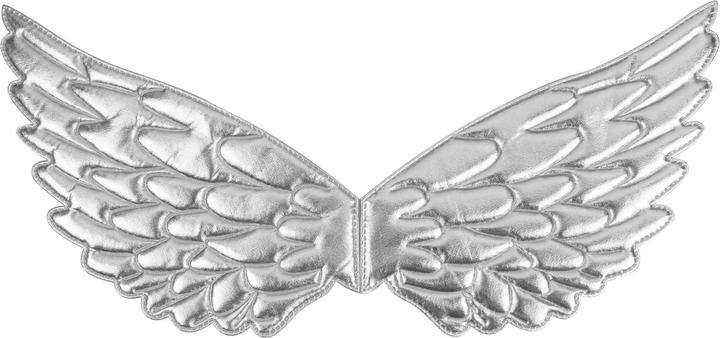 Actual product image Widmann Silver plastic angel wings for children 43x22cm