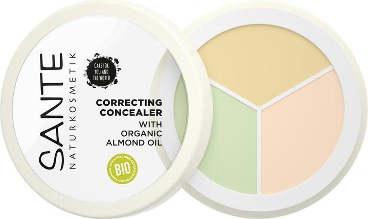 Actual product image Sante Correcting Concealer with Organic Almond Oil (Multicoloured)