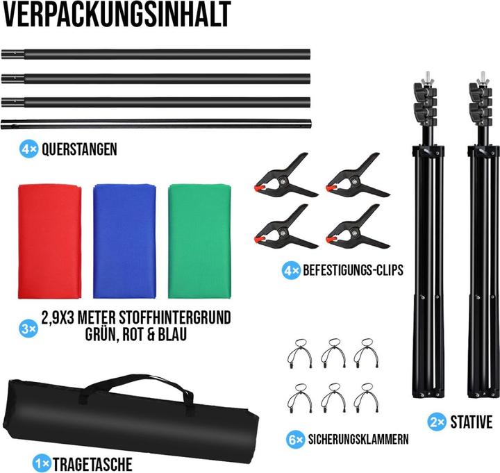 Actual product image Puluz green screen (300 cm, 200 cm)