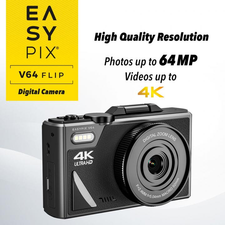 Produktbild Easypix V64 Flip (2 mm, 13 Mpx)