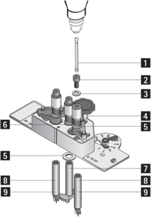 Image du produit Hettich U-SCHEIBE DIN 988 1,2 DRILLJIG VB (1 pcs)