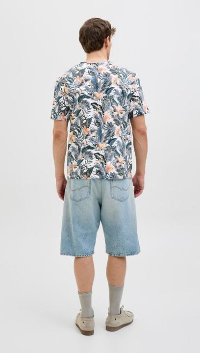 Actual product image Jack & Jones Jjebryan Aop Tee S/S O-Neck Sn (L)