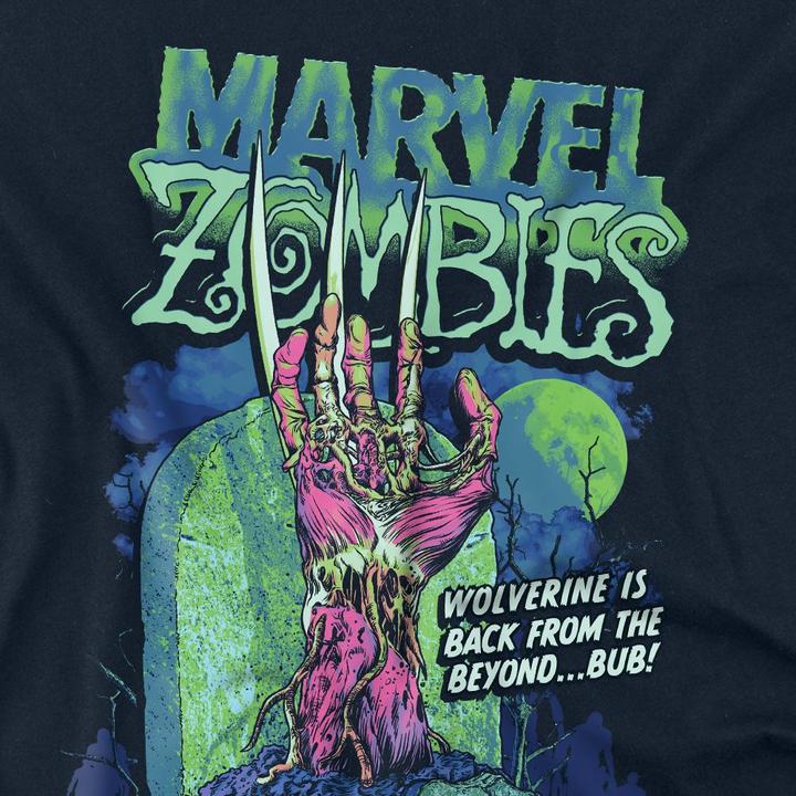 Actual product image Marvel Comics Unisex Adult Wolverine Grave T-Shirt (XL)
