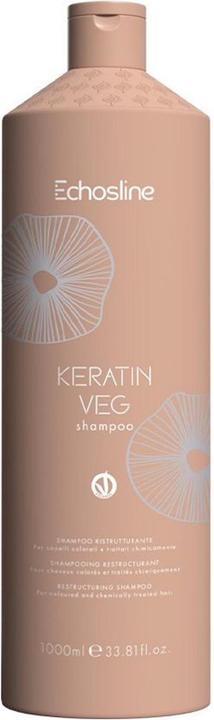 Echosline Restrukturierendes Shampoo für gefärbtes und chemisch behandeltes Haar 1000ml (1000 ml, Flüssiges Shampoo)