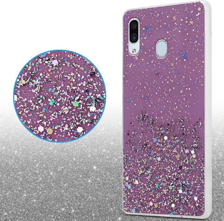 Produktbild Cadorabo TPU Cover funkelnder Glitter (Samsung Galaxy A40)