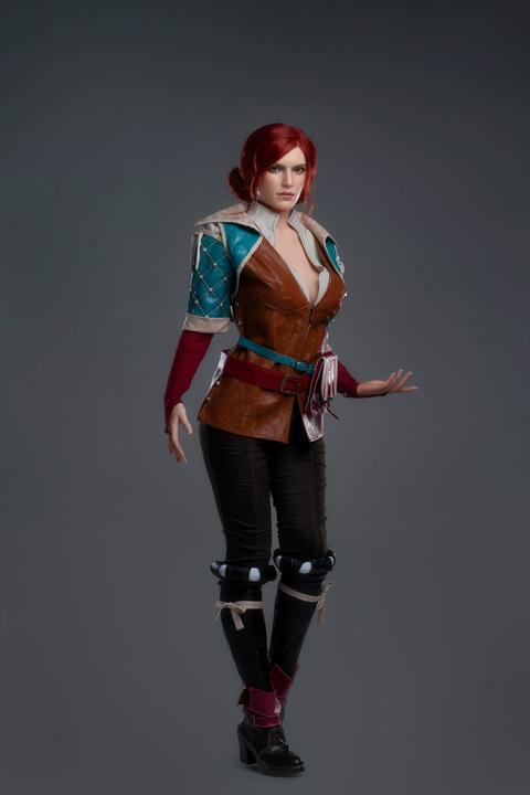 Produktbild Game Lady Full Silicone Doll Triss 168 cm - The Witcher