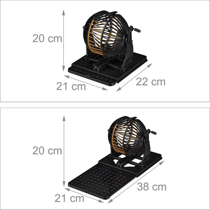 Immagine prodotto Relaxdays Set per il gioco del Bingo