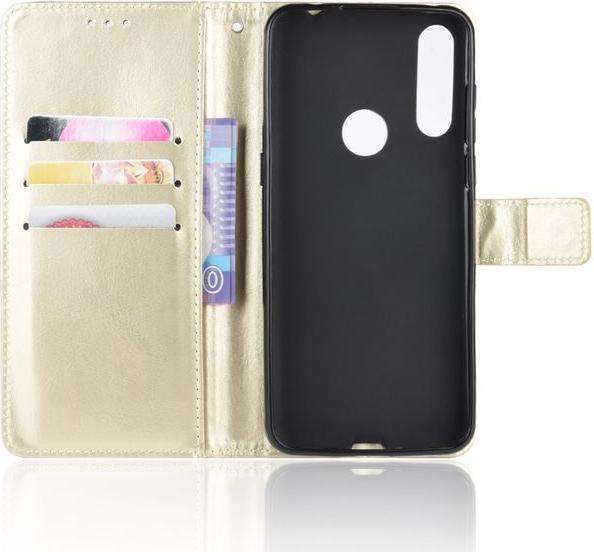 Actual product image MU Classic Crazy Horse III Leather Bookcover Series (1S (2020), Alcatel 3X (2020))