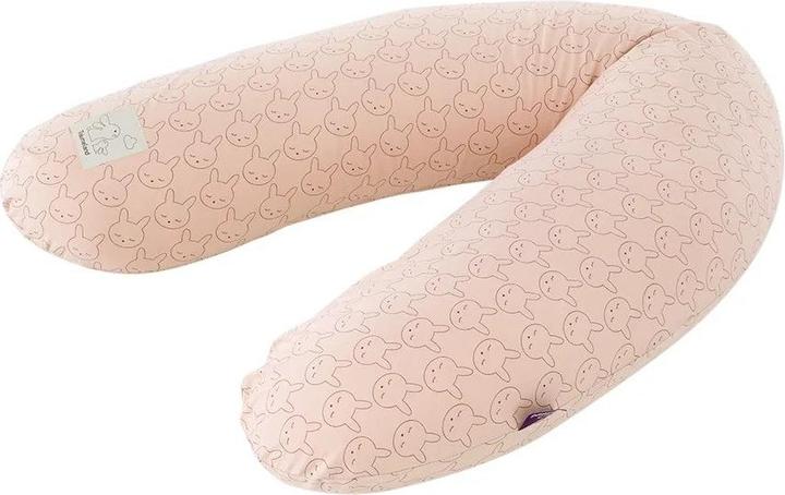 Actual product image Träumeland Nursing cushion elasticated cuddly bunny beige (180 cm)