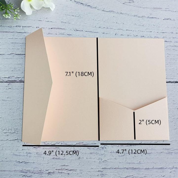 MillaSaw Einladungsumschläge-Set (25 Stück) (25 x)