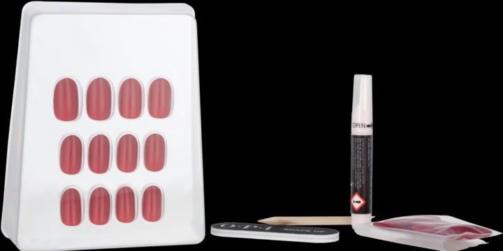 Actual product image OPI Xpress/On Nail Art (Artificial nails, Red)