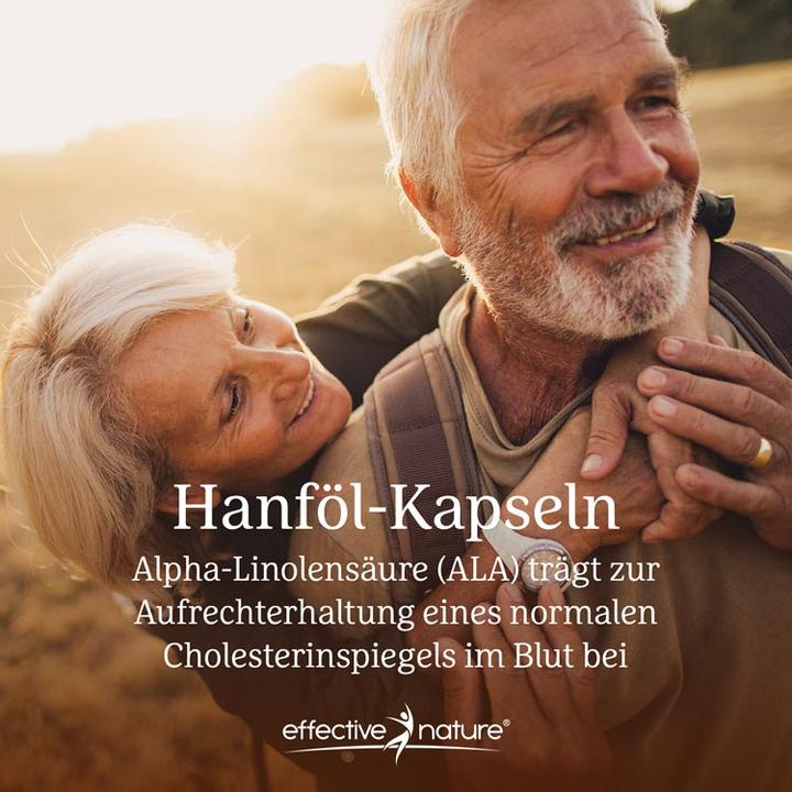 Produktbild Effective Nature Bio Hanföl Kapseln (120 Stück, Kapseln)