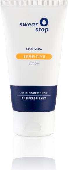 SweatStop Aloe Vera Sensitive Gesichtslotion Lot (50 ml)
