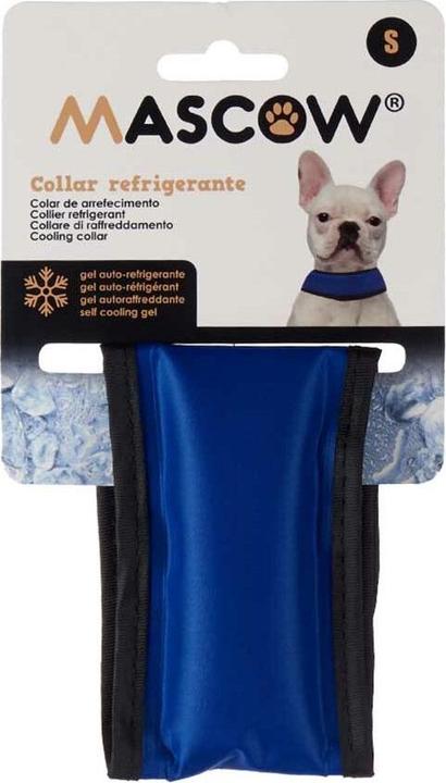 Actual product image Mascow Hundehalsband Blau Schwarz PVC Gel 6,3 x 1 x 30 cm Kühlend (4 Stück) (Dog, Dog sport)