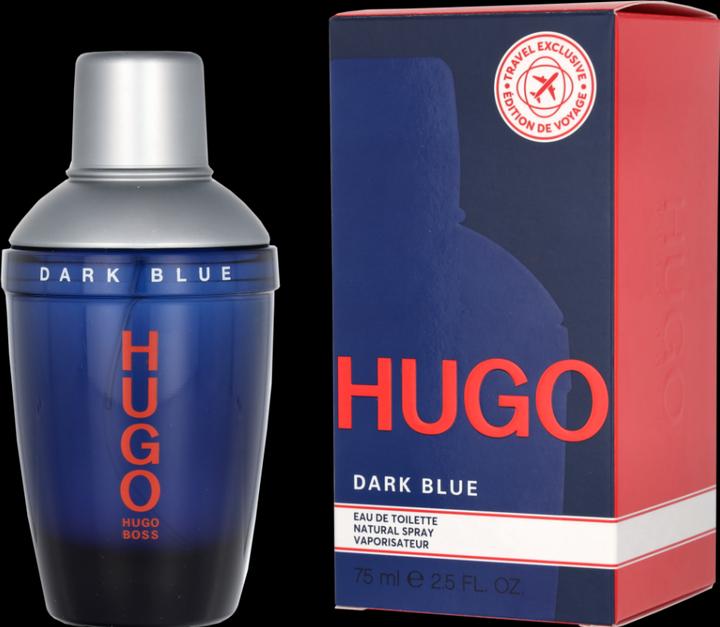 Actual product image HUGO Dark Blue (Eau de toilette, 75 ml)