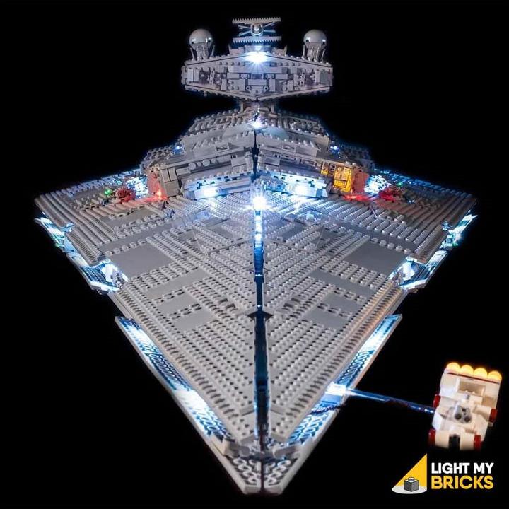 Actual product image Light my bricks LED Light Set for LEGO Star Wars - Imperial Star Destroyer