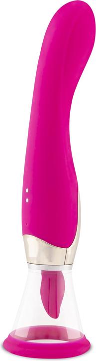 Actual product image Teazers Pleasure Pump mit GPunkt Vibrator Pink