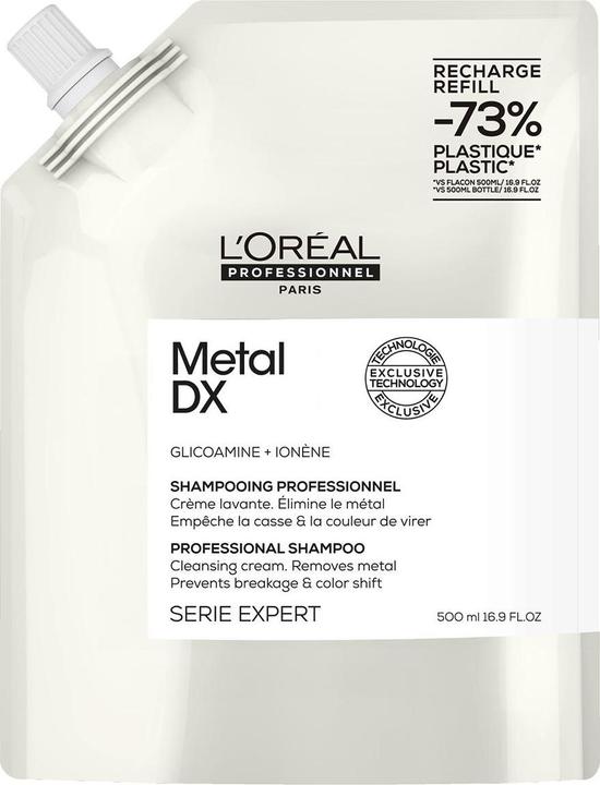L'Oréal Professionnel Serie Expert Metal DX Refill (500 ml, Flüssiges Shampoo)
