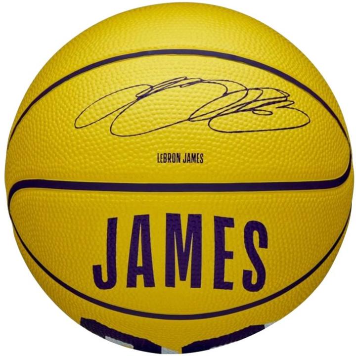 Immagine prodotto Wilson NBA-Spielerikone LeBron James Mini-Basketball