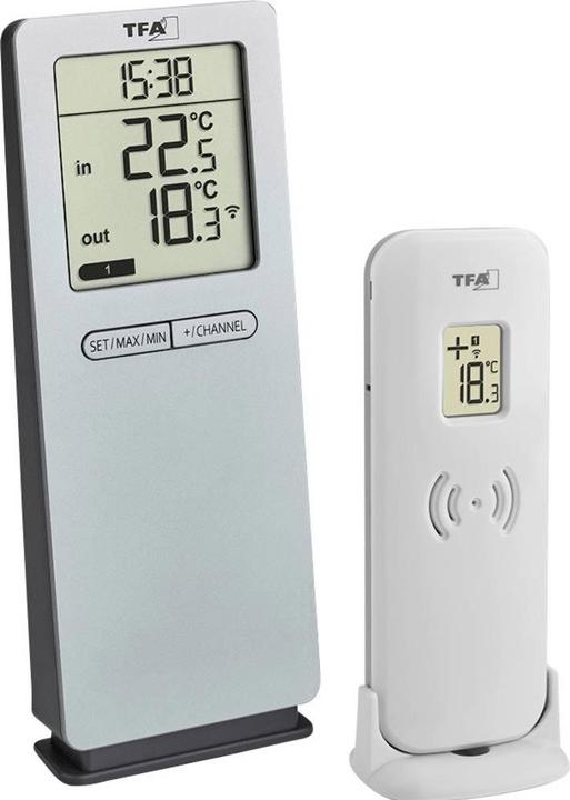 Actual product image TFA 30.3071.54 LOGO 2.0 Radio thermometer