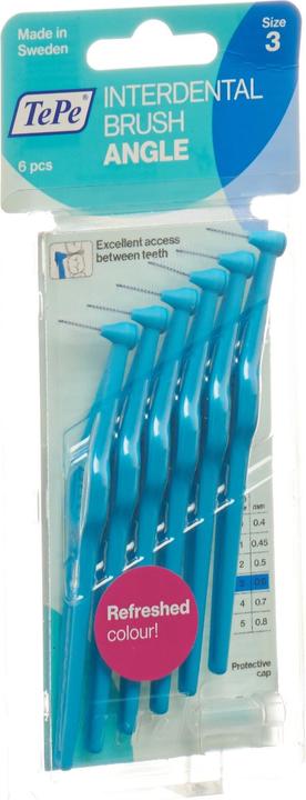 Immagine prodotto TePe Spazzolini interdentali Angolo ISO 3 (6 x, 0.60 mm)