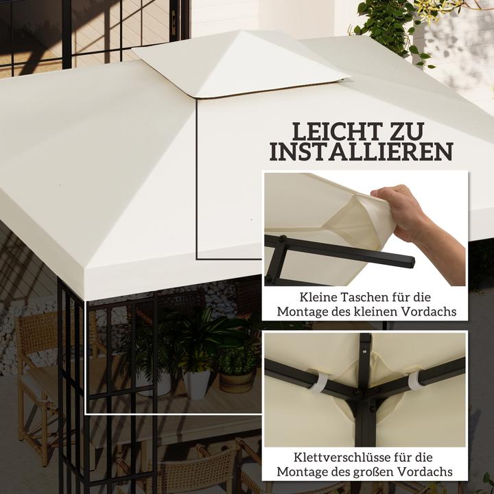 Image du produit Outsunny Toit de remplacement (300 cm, 300 cm)