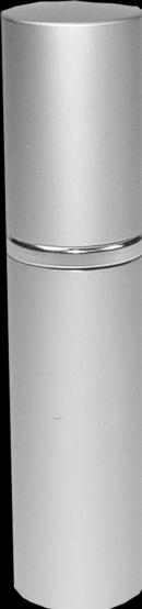 Actual product image Pocket sprayer, aluminium, silver-coloured, for 5 ml, height 8 cm (5 ml)