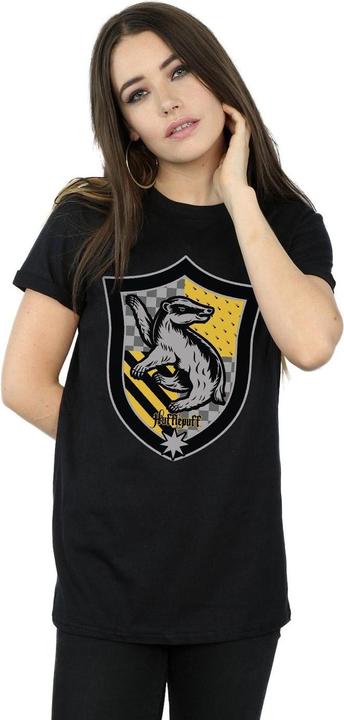Immagine prodotto Hufflepuff Crest Flat Maglietta Ampia Donna (XXL)