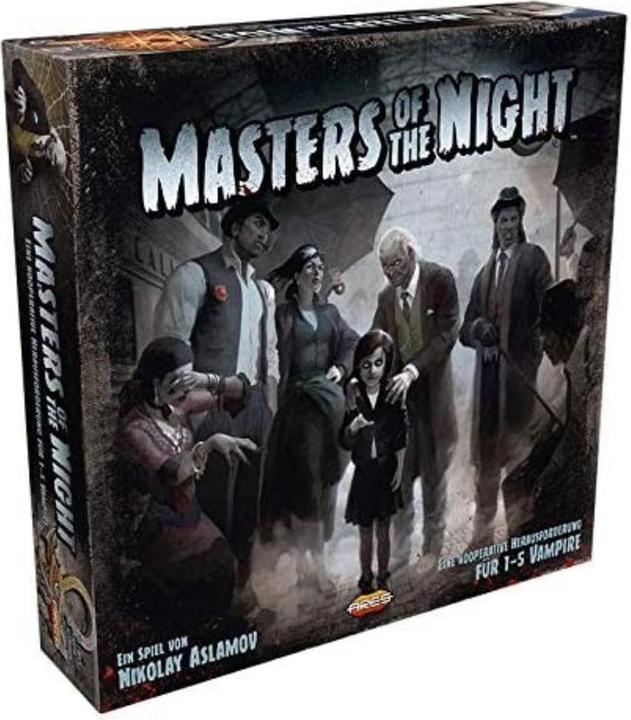 Actual product image Asmodée Connoisseur game Masters of the Night (German)